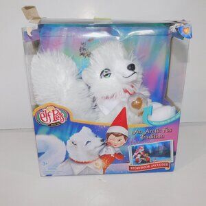 Elf on The Shelf Elf Pets Arctic Fox Cub Plush stuffed Toy &  Book NEW  ** READ